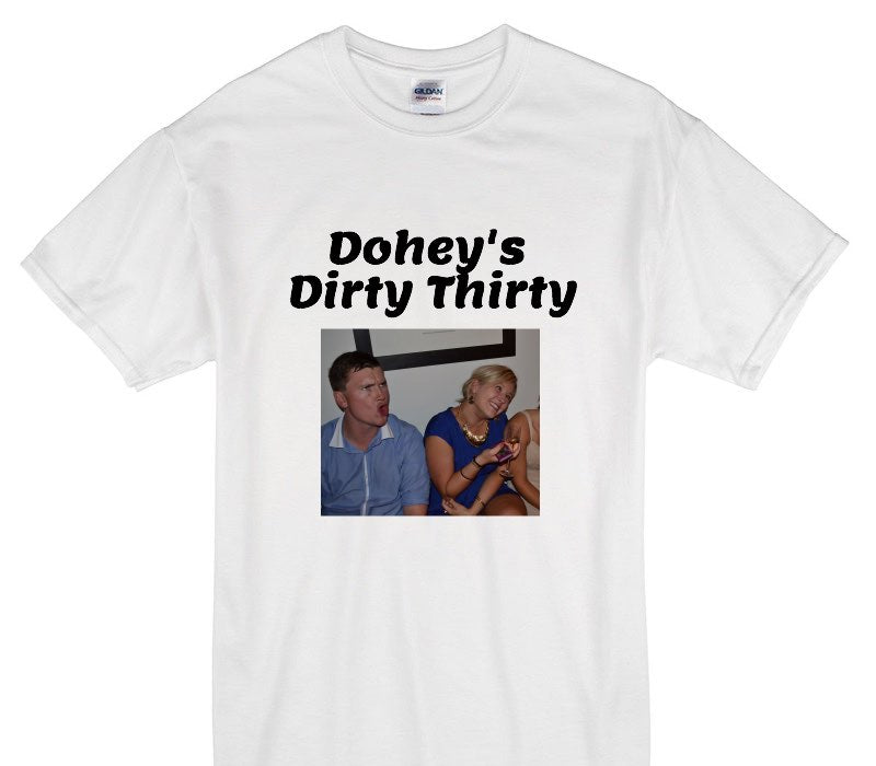 Custom Gildan 100% Cotton White T-Shirt
