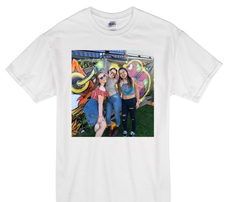 Custom Gildan 100% Cotton White T-Shirt