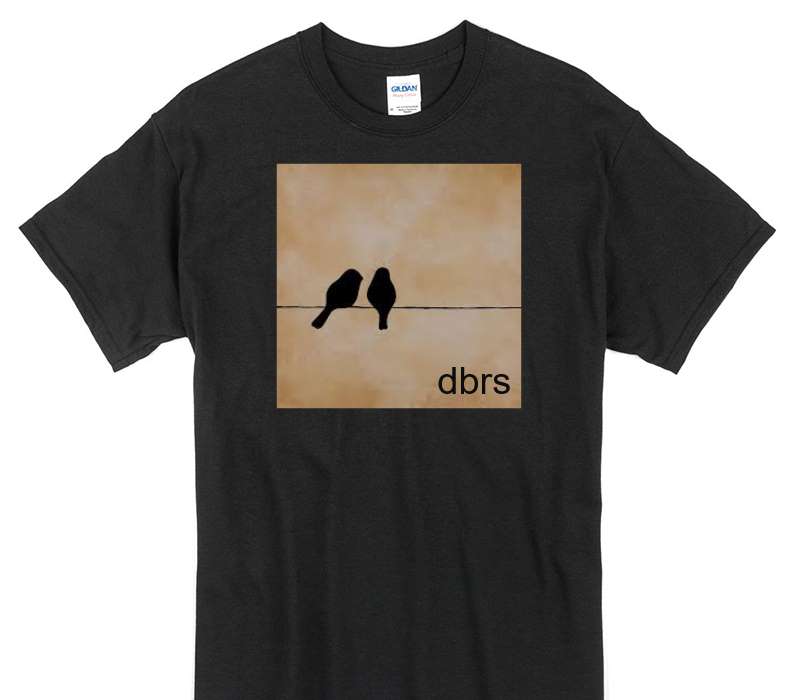 Custom Gildan 100% Cotton Black T-Shirt