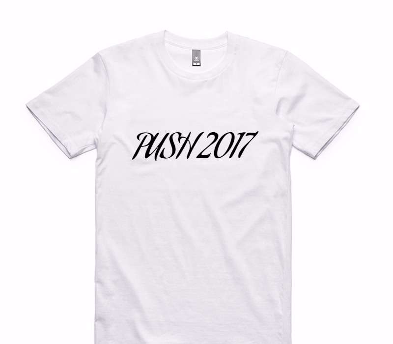 Custom AS Colour 100% Cotton White T-Shirt