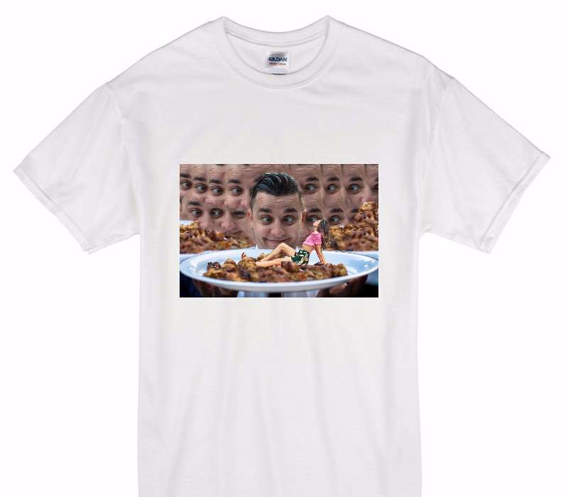Custom Gildan 100% Cotton White T-Shirt