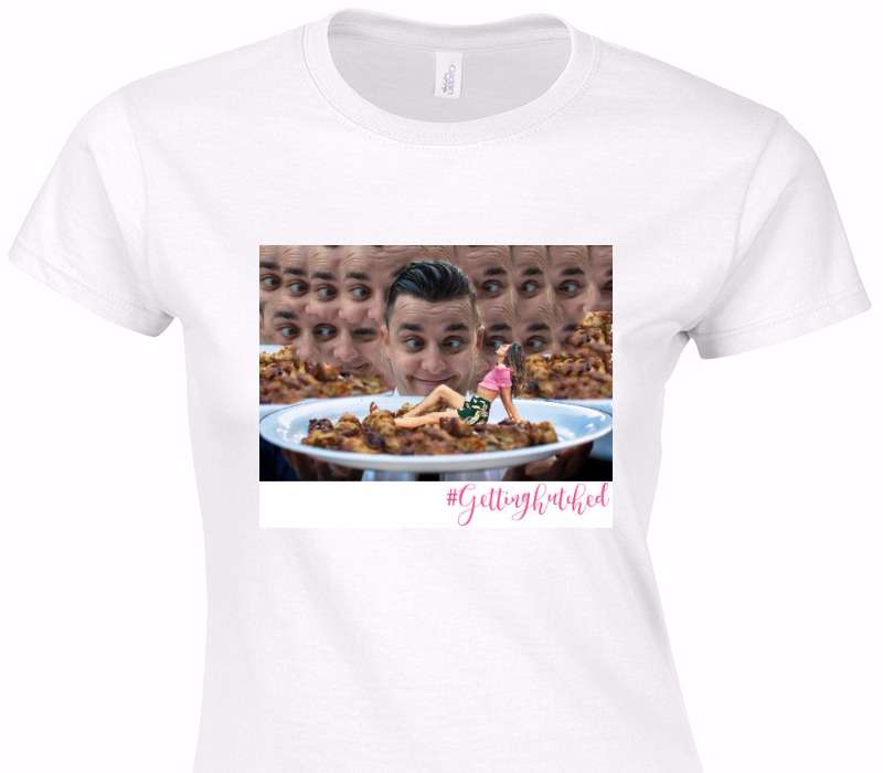 Custom Womens Soft Style 100% Cotton White T-Shirt