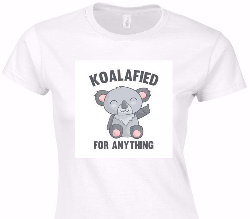Custom Womens Soft Style 100% Cotton White T-Shirt