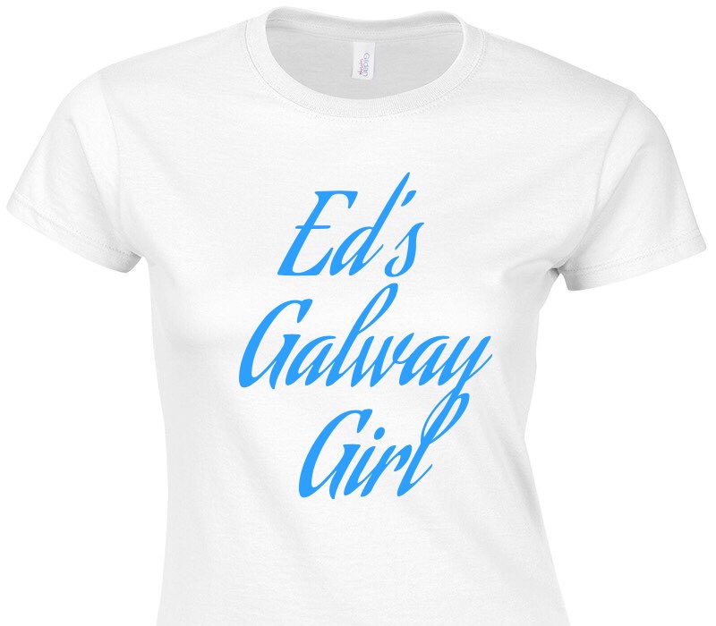 Custom Womens Soft Style 100% Cotton White T-Shirt