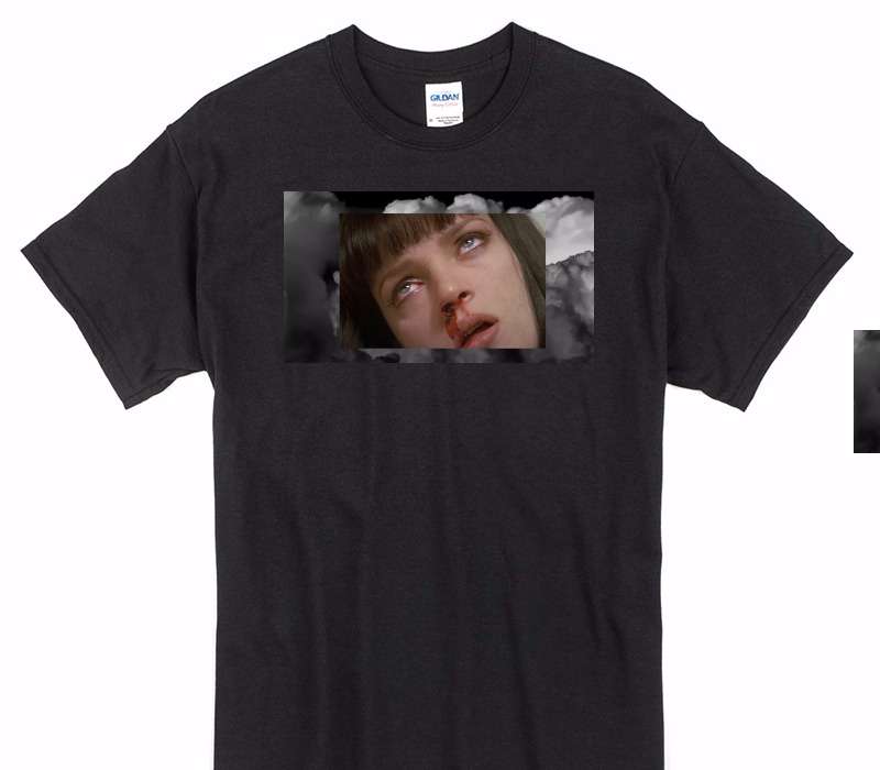 Custom Gildan 100% Cotton Black T-Shirt