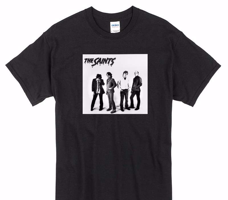 Custom Gildan 100% Cotton Black T-Shirt