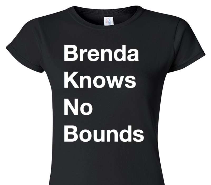 Custom Womens Soft Style 100% Cotton Black T-Shirt