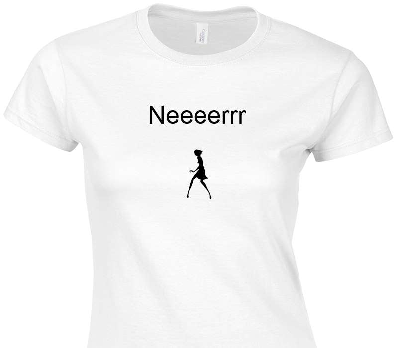 Custom Womens Soft Style 100% Cotton White T-Shirt