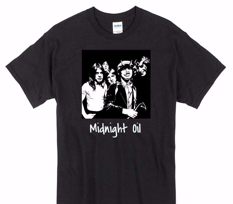 Custom Gildan 100% Cotton Black T-Shirt
