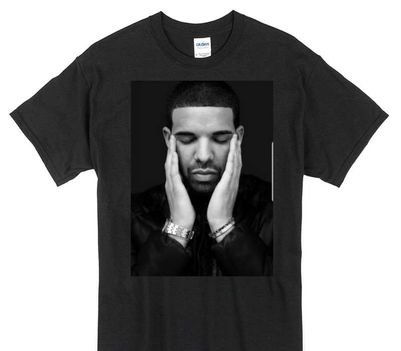 Custom Gildan 100% Cotton Black T-Shirt