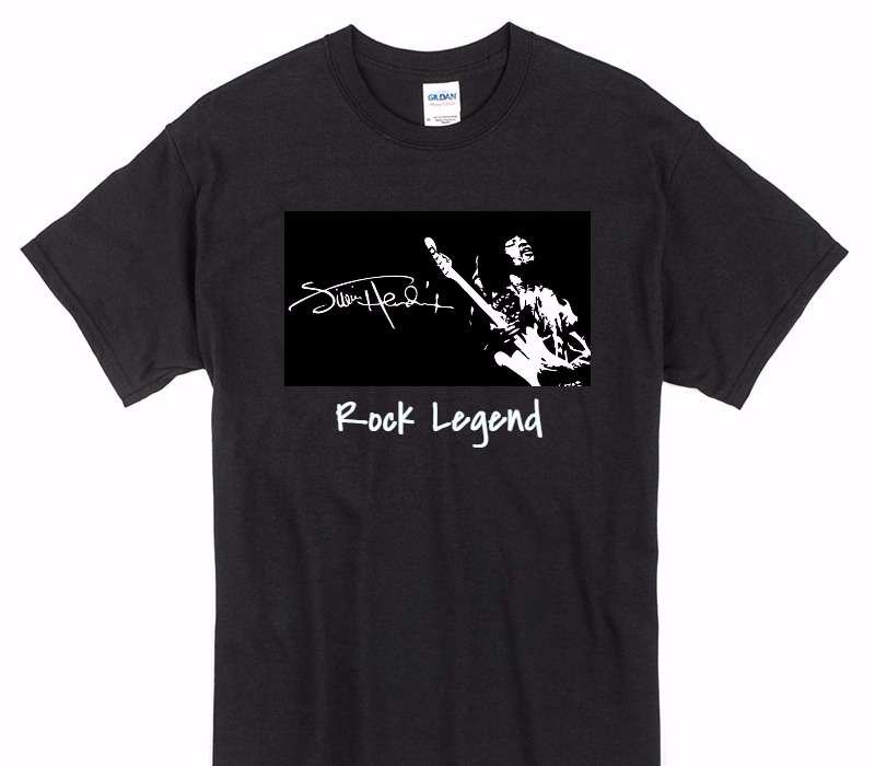 Custom Gildan 100% Cotton Black T-Shirt