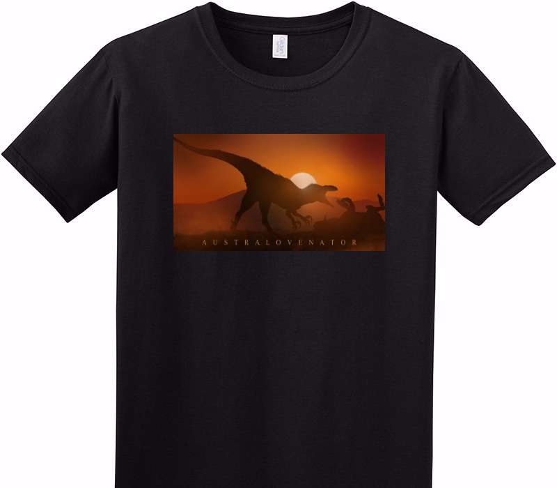 Custom Adult Soft Style 100% Cotton Black T-Shirt