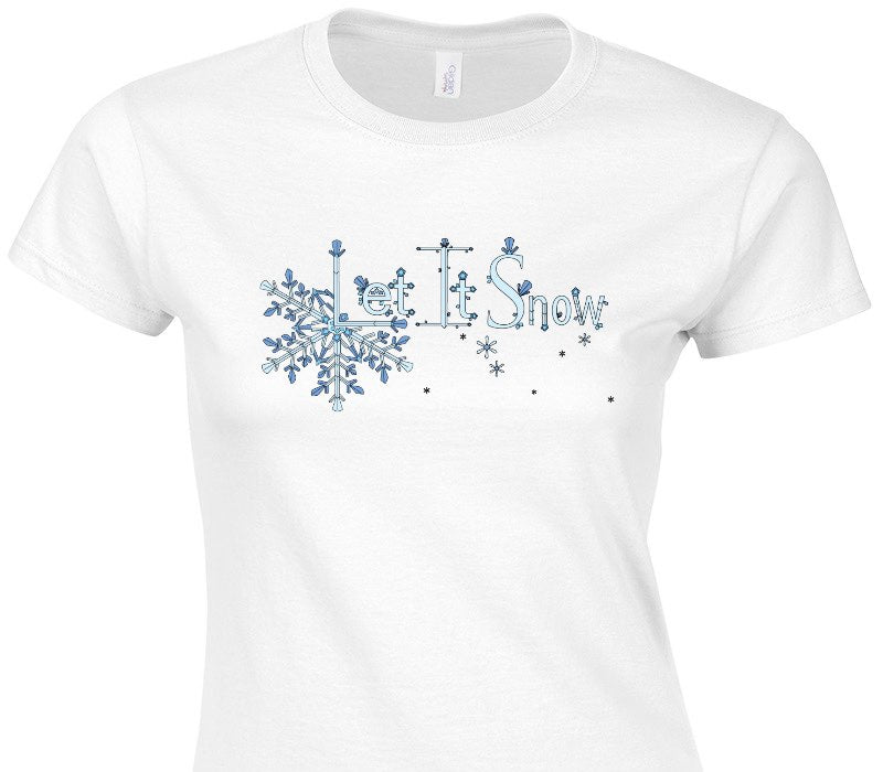 Custom Womens Soft Style 100% Cotton White T-Shirt