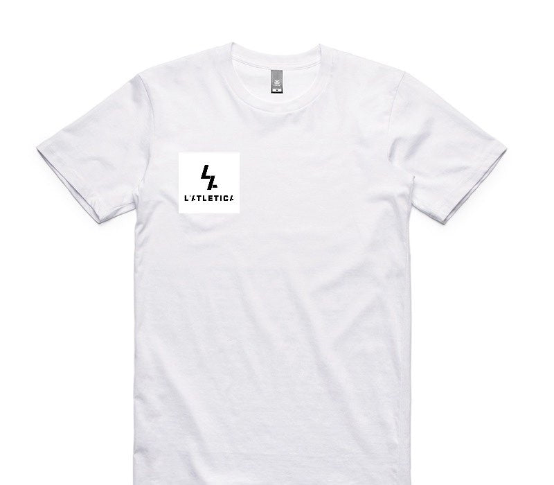 Custom AS Colour 100% Cotton White T-Shirt