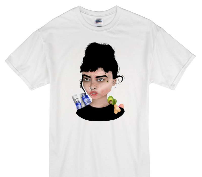 Custom Gildan 100% Cotton White T-Shirt