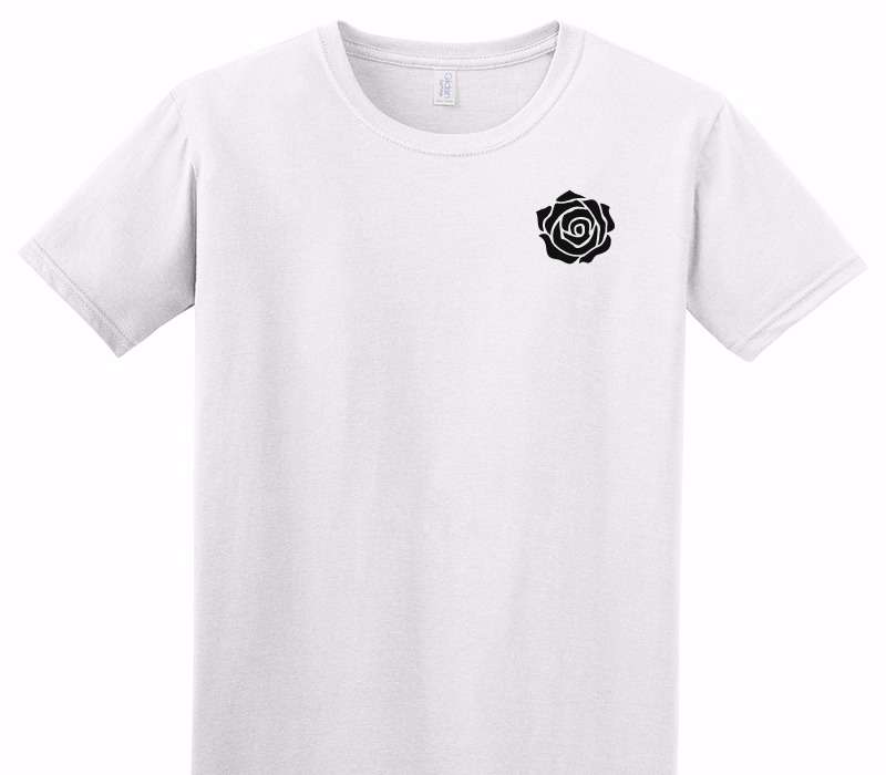 Custom Adult Soft Style 100% Cotton White T-Shirt