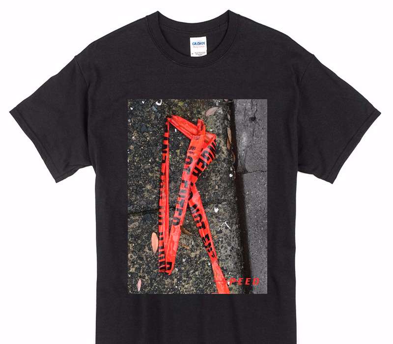 Custom Gildan 100% Cotton Black T-Shirt