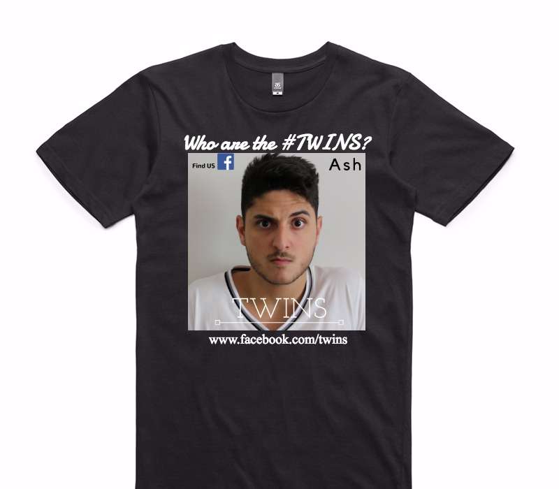 Custom AS Colour 100% Cotton Black T-Shirt