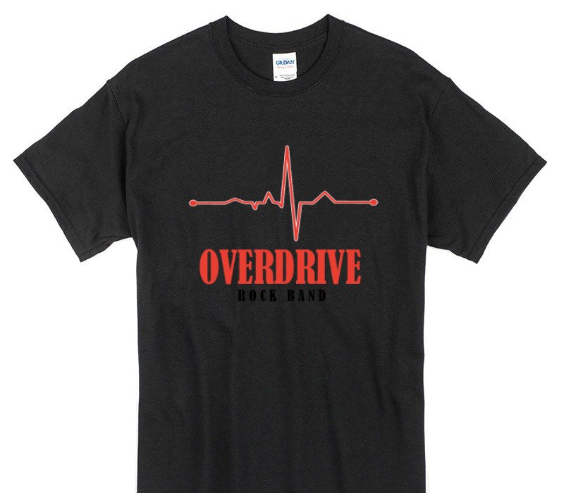 Custom Gildan 100% Cotton Black T-Shirt
