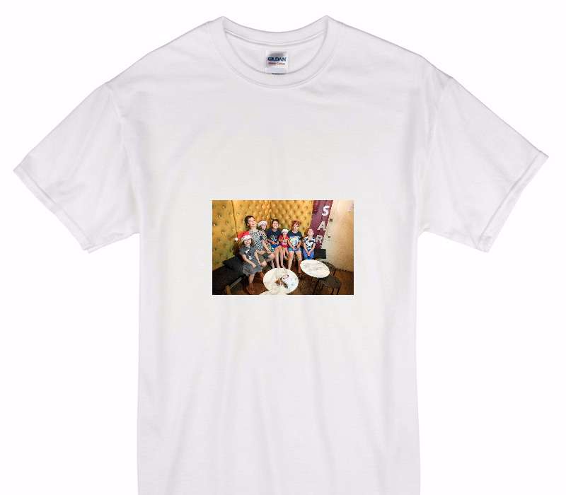 Custom Gildan 100% Cotton White T-Shirt