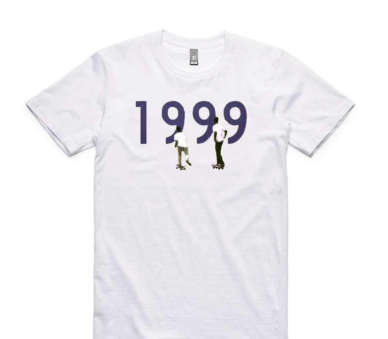 Custom AS Colour 100% Cotton White T-Shirt