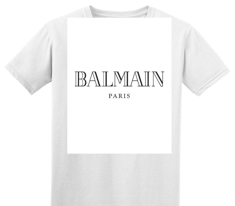 Custom Adult Soft Style 100% Cotton White T-Shirt