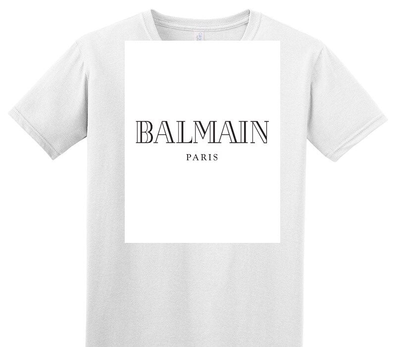 Custom Adult Soft Style 100% Cotton White T-Shirt