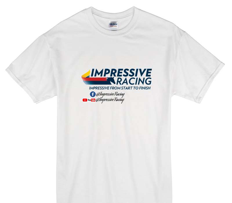Custom Gildan 100% Cotton White T-Shirt