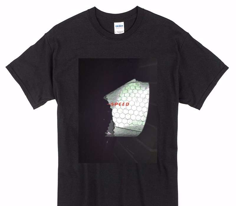 Custom Gildan 100% Cotton Black T-Shirt