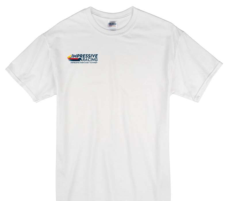 Custom Gildan 100% Cotton White T-Shirt