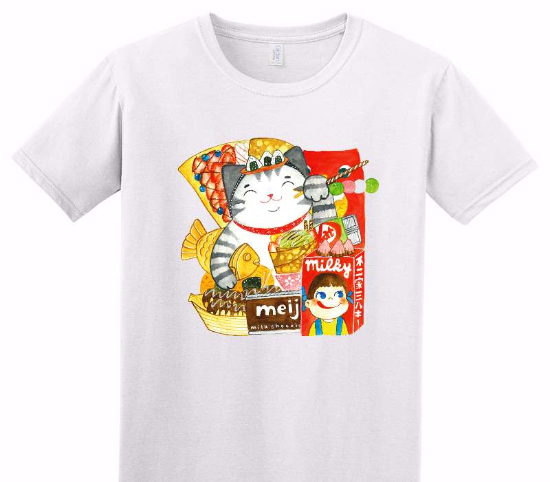 Custom Adult Soft Style 100% Cotton White T-Shirt