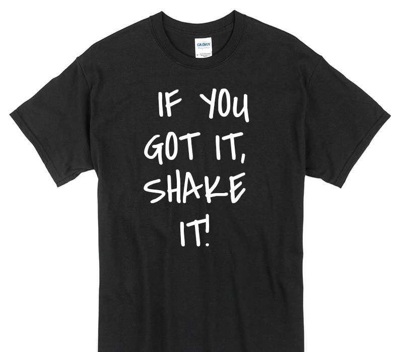 Custom Gildan 100% Cotton Black T-Shirt