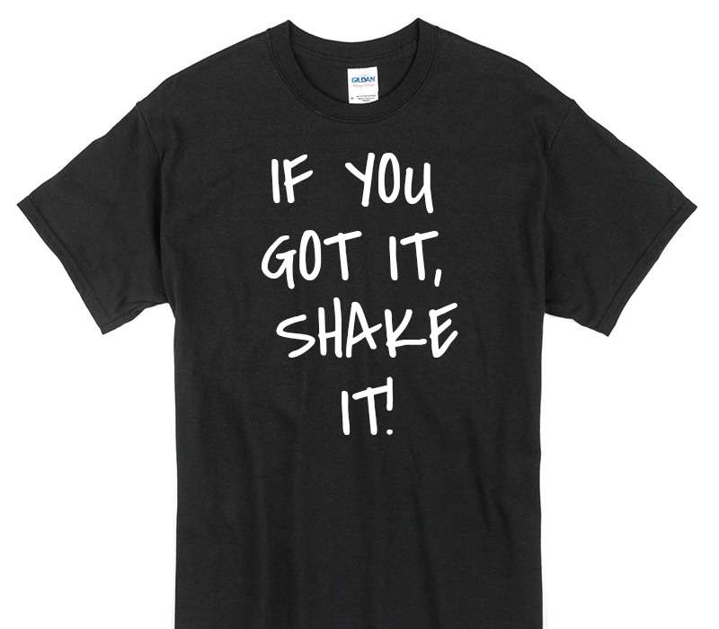 Custom Gildan 100% Cotton Black T-Shirt