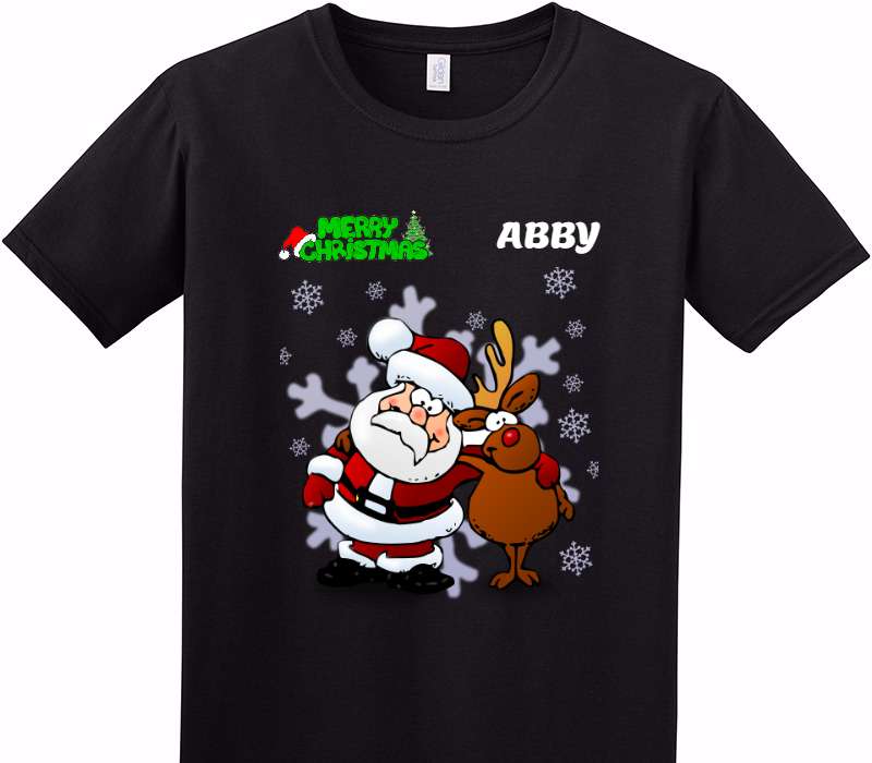 Custom Adult Soft Style 100% Cotton Black T-Shirt
