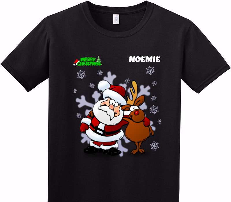 Custom Adult Soft Style 100% Cotton Black T-Shirt
