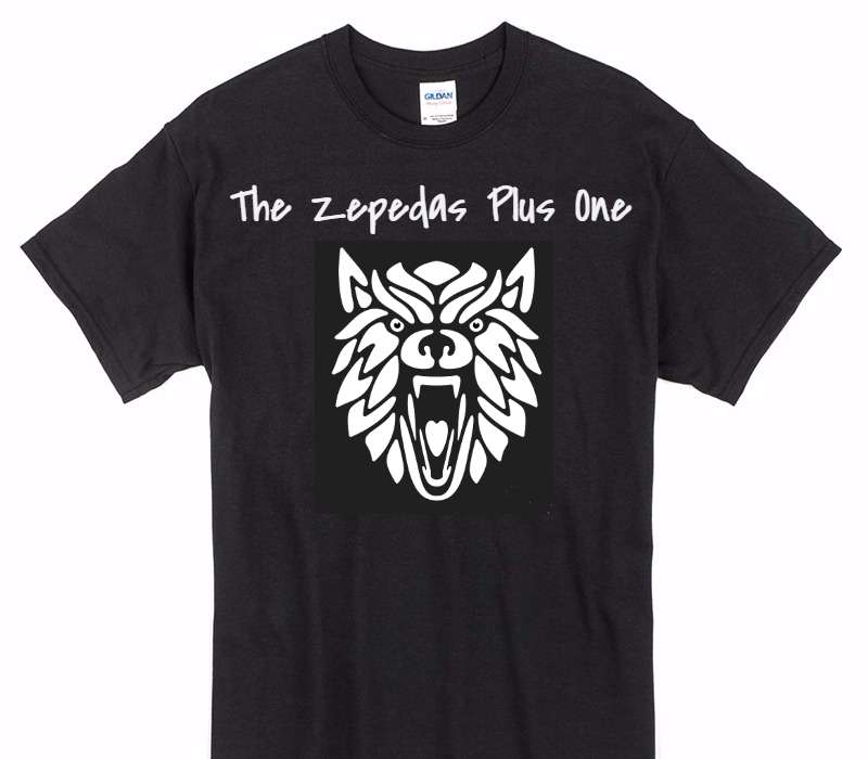 Custom Gildan 100% Cotton Black T-Shirt
