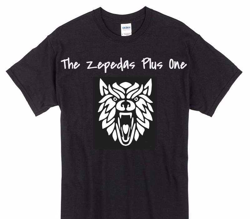 Custom Gildan 100% Cotton Black T-Shirt