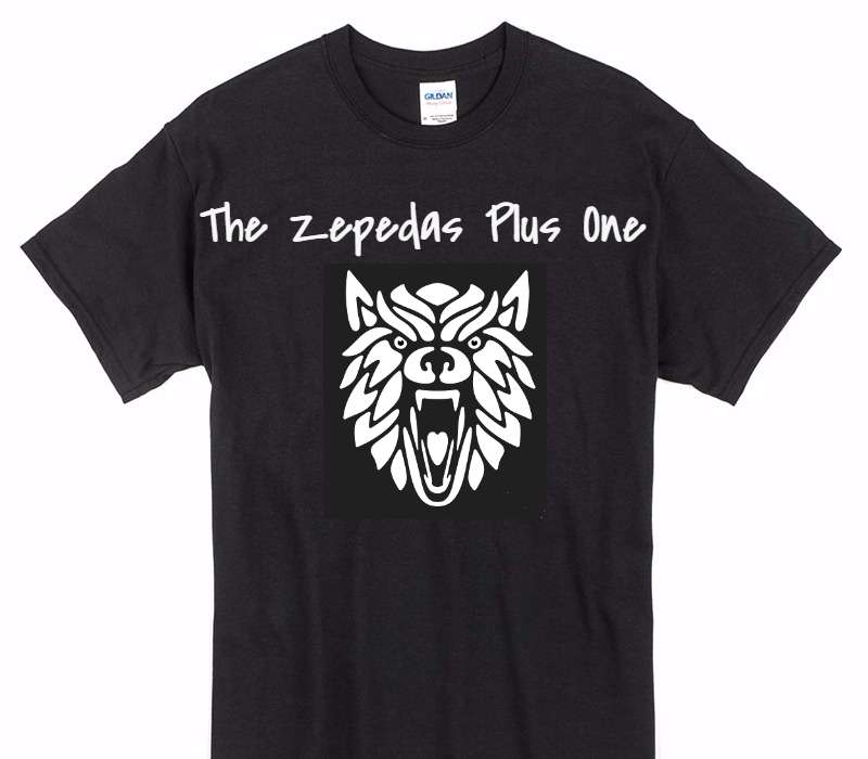 Custom Gildan 100% Cotton Black T-Shirt