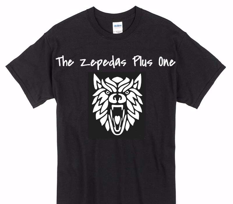Custom Gildan 100% Cotton Black T-Shirt
