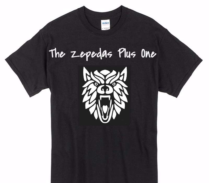 Custom Gildan 100% Cotton Black T-Shirt