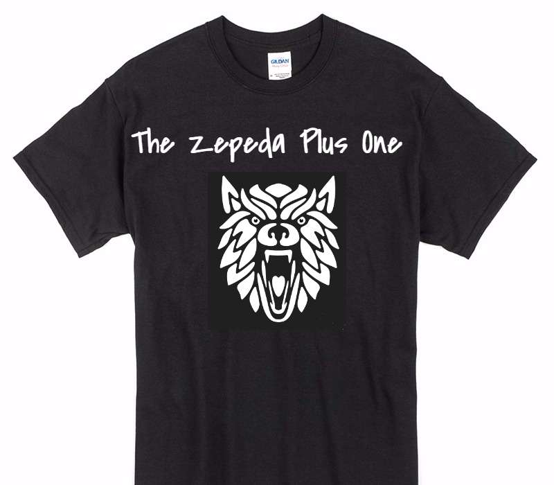 Custom Gildan 100% Cotton Black T-Shirt