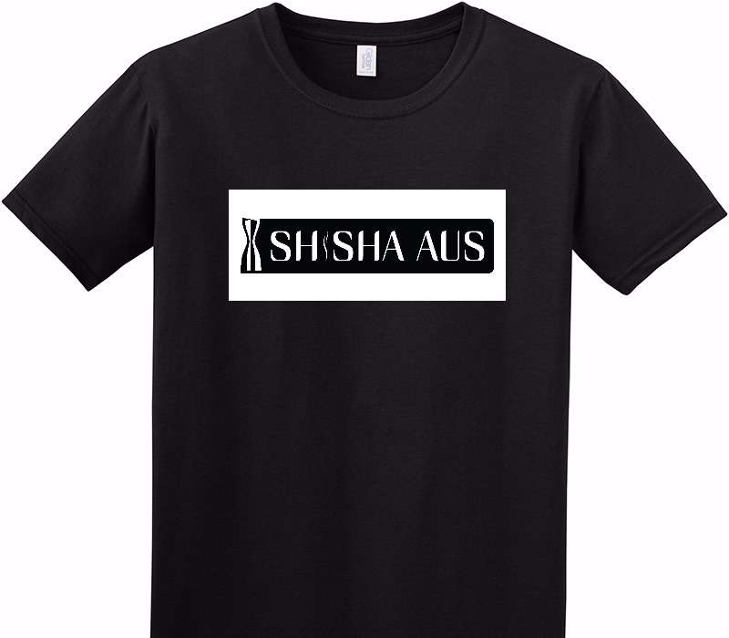 Custom Adult Soft Style 100% Cotton Black T-Shirt