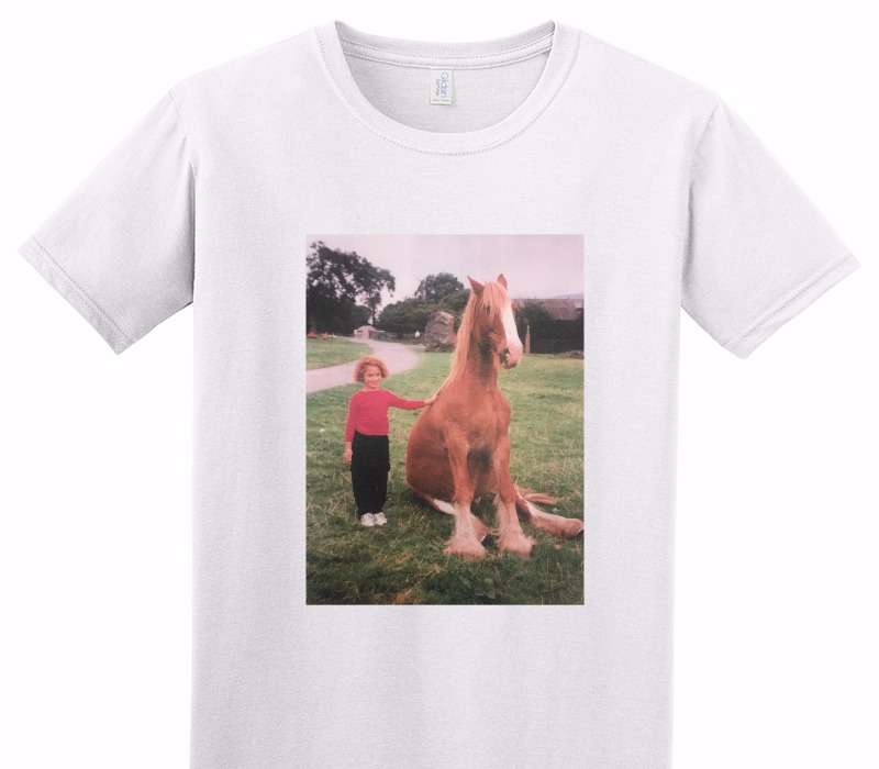 Custom Adult Soft Style 100% Cotton White T-Shirt