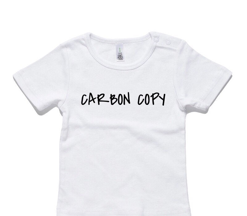 Custom AS Colour White Baby T-Shirt