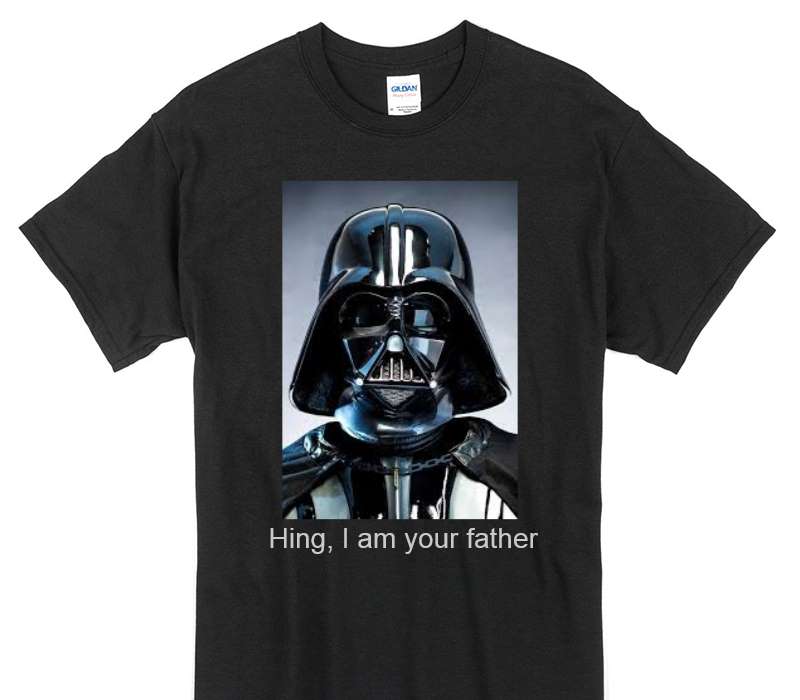Custom Gildan 100% Cotton Black T-Shirt