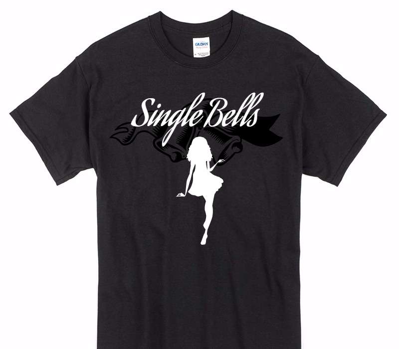 Custom Gildan 100% Cotton Black T-Shirt