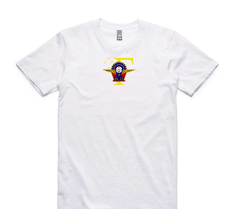 Custom AS Colour 100% Cotton White T-Shirt