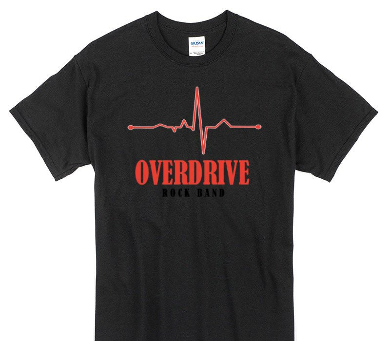 Custom Gildan 100% Cotton Black T-Shirt