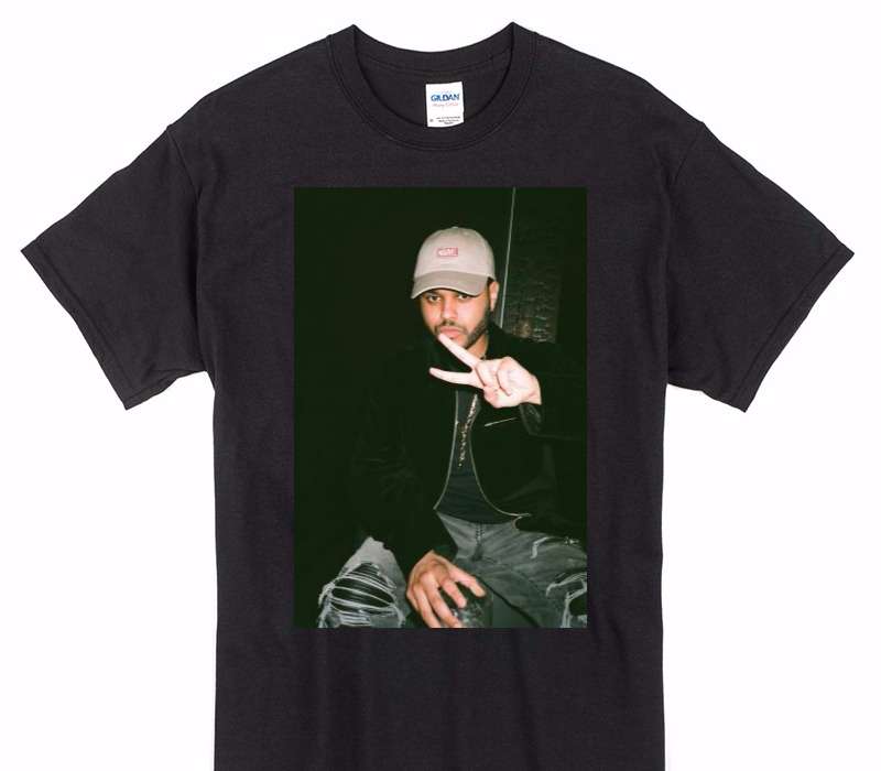 Custom Gildan 100% Cotton Black T-Shirt