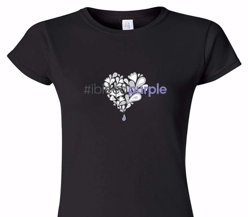 Custom Womens Soft Style 100% Cotton Black T-Shirt